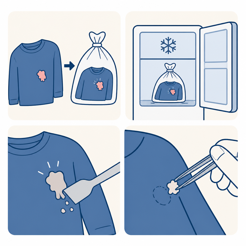 두 번째 방법: 냉동실 활용하기을(를) 설명하는 그림