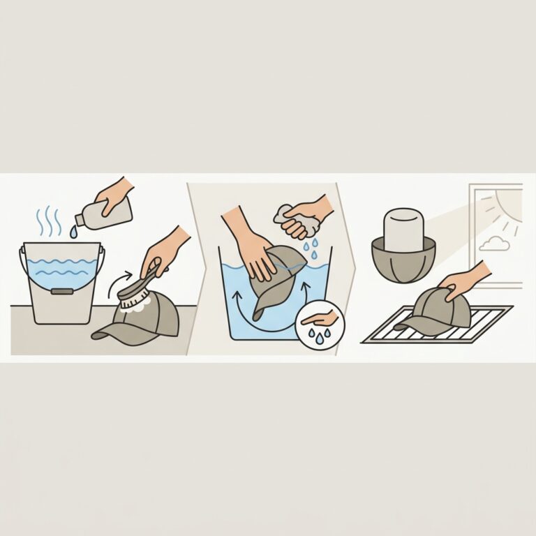 볼캡 모자 찌그러짐 없이 세탁하는 방법 관련 대표 이미지